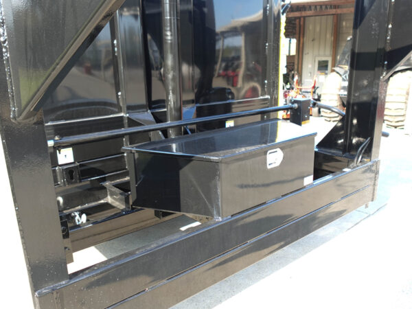 7x16 Gooseneck Telescopic Dump Trailer with 3ft Sides (2) 7K Axles - Image 11
