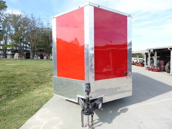 8.5x24 V-Nose Enclosed Trailer with Electrical Package (2) 7,000lb Axles - Image 2