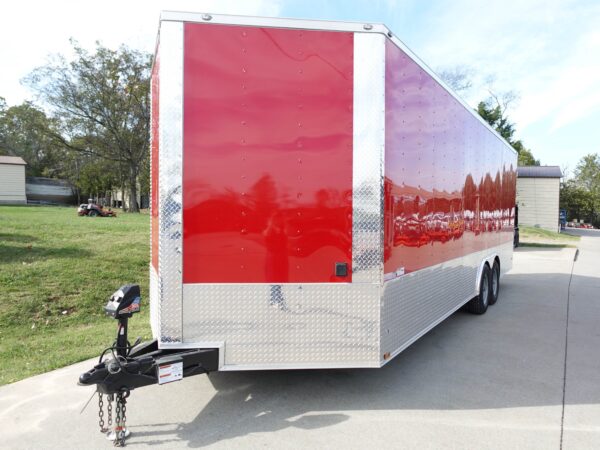 8.5x24 V-Nose Enclosed Trailer with Electrical Package (2) 7,000lb Axles - Image 3
