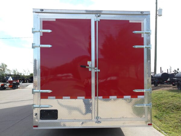8.5x24 V-Nose Enclosed Trailer with Electrical Package (2) 7,000lb Axles - Image 5