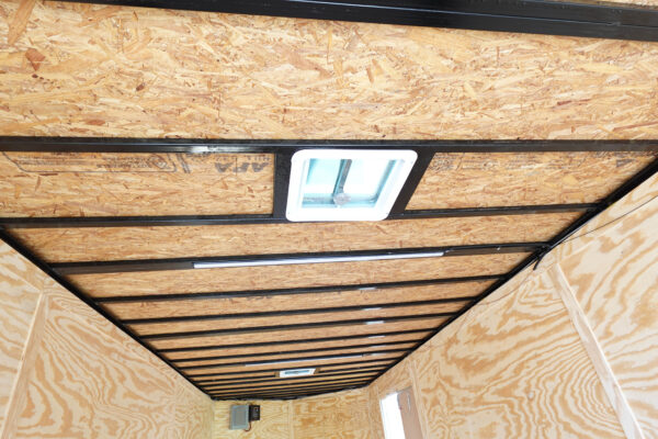 8.5x24 V-Nose Enclosed Trailer with Electrical Package (2) 7,000lb Axles - Image 19