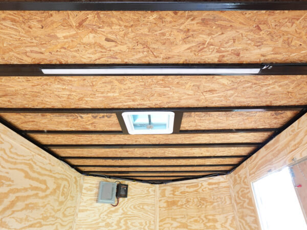 8.5x24 V-Nose Enclosed Trailer with Electrical Package (2) 7,000lb Axles - Image 20