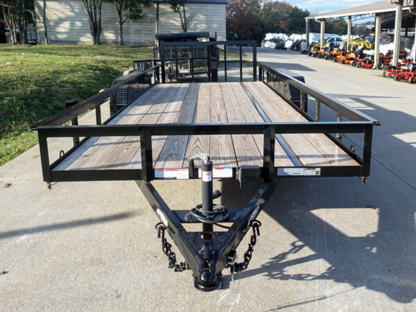 7x18 Dovetail Utility Trailer (2) 3,500lb Axles - Image 2
