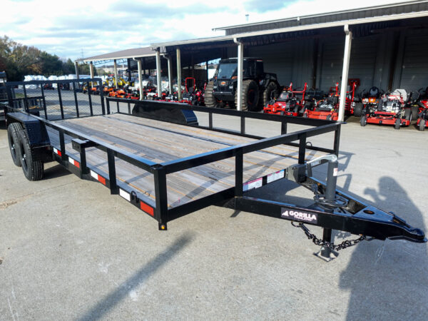 7x18 Dovetail Utility Trailer (2) 3,500lb Axles - Image 4