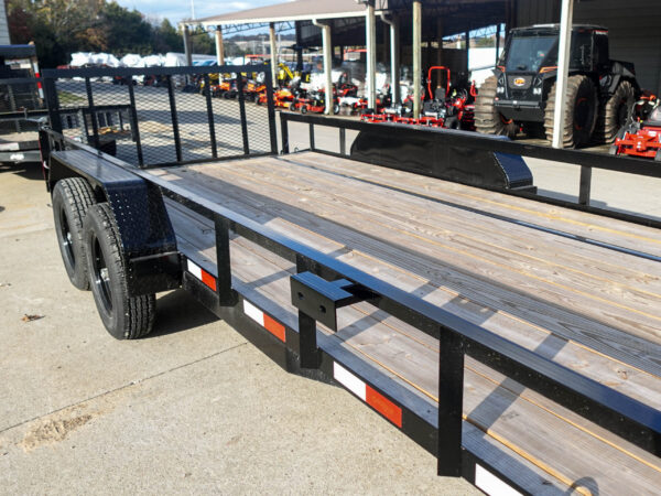 7x18 Dovetail Utility Trailer (2) 3,500lb Axles - Image 7