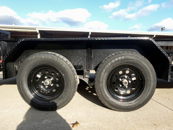 7x18 Dovetail Utility Trailer (2) 3,500lb Axles - Image 8