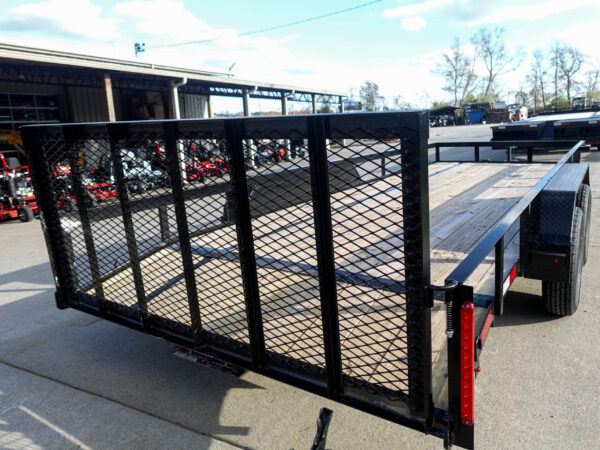 7x18 Dovetail Utility Trailer (2) 3,500lb Axles - Image 9