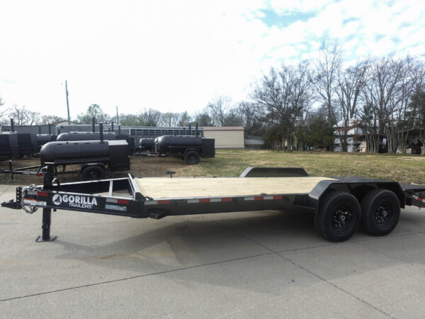 7x18 Equipment Trailer Dovetail King Kong Ramps - Image 5