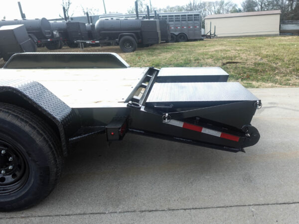 7x18 Equipment Trailer Dovetail King Kong Ramps - Image 7