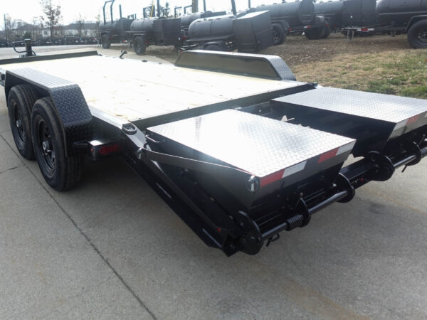 7x18 Equipment Trailer Dovetail King Kong Ramps - Image 8