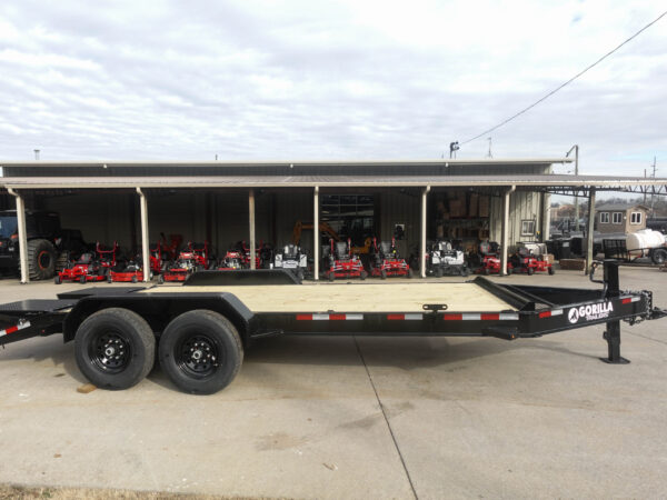 7x18 Equipment Trailer Dovetail King Kong Ramps - Image 11