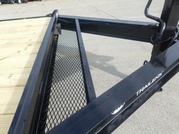 7x18 Equipment Trailer Dovetail King Kong Ramps - Image 15