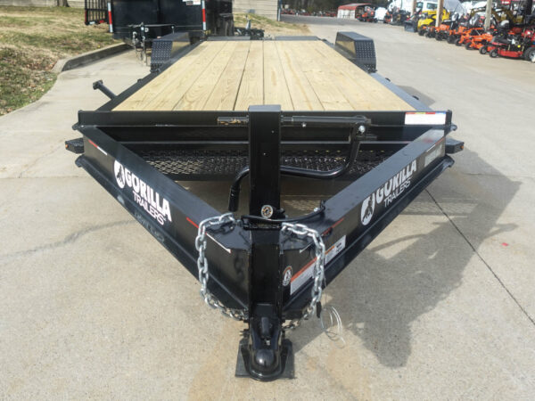 7x22 Equipment Trailer Dovetail Mini King Kong Ramps - Image 2