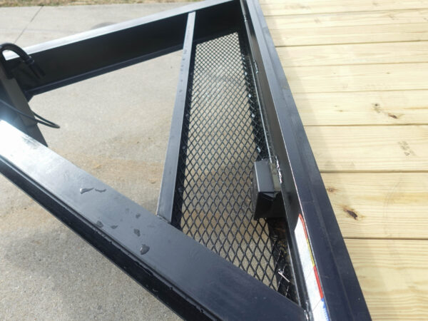 7x22 Equipment Trailer Dovetail Mini King Kong Ramps - Image 5