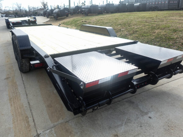 7x22 Equipment Trailer Dovetail Mini King Kong Ramps - Image 10