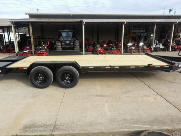 7x22 Equipment Trailer Dovetail Mini King Kong Ramps - Image 13