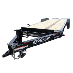 7x20 Equipment Trailer 2-7K Axles Mini King Kong Ramps