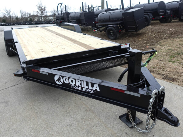 7x20 Equipment Trailer 2-7K Axles Mini King Kong Ramps - Image 4