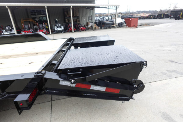 7x20 Equipment Trailer 2-7K Axles Mini King Kong Ramps - Image 12