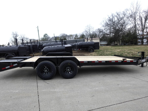7x20 Equipment Trailer 2-7K Axles Mini King Kong Ramps - Image 15