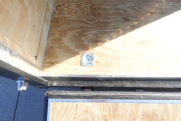 8.5x24 Black V-Nose Enclosed Trailer - Image 12