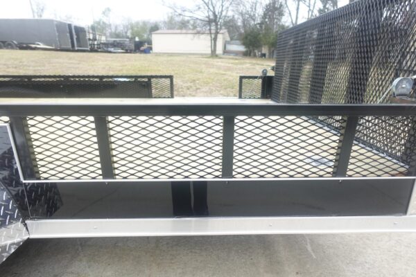 7x20 Black V-nose Hybrid Enclosed Trailer (2) 7K Axles - Image 12
