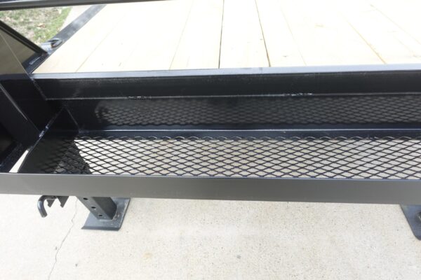 7x18 Gooseneck Equipment Trailer (2) 7K Axles Standup Ramps - Image 8