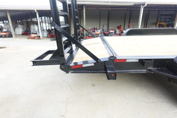 7x18 Gooseneck Equipment Trailer (2) 7K Axles Standup Ramps - Image 10