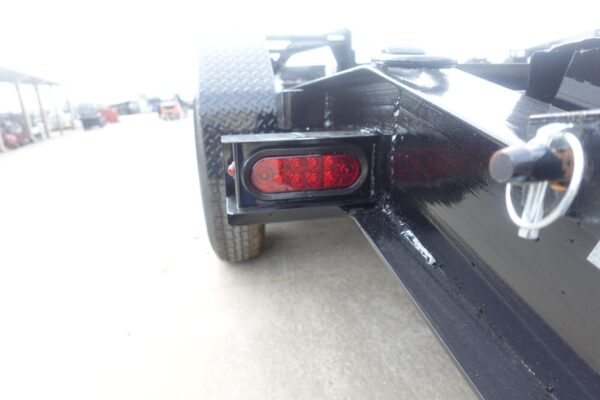 7x20 Gooseneck Equipment Trailer (2) 7K Axles with Brakes & Mini King Kong Ramps - Image 13