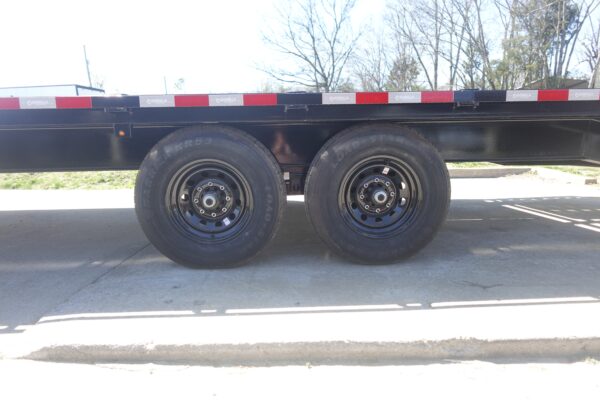 8.5x30 IBeam Gooseneck Deckover Trailer (2) 7K Axles King Kong Ramps - Image 7
