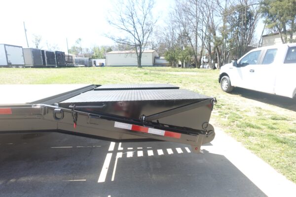 8.5x30 IBeam Gooseneck Deckover Trailer (2) 7K Axles King Kong Ramps - Image 8