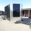7x20 Black Hybrid Enclosed Trailer ATP Floor (2) 7K Axles - Image 2