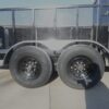 7x20 Black Hybrid Enclosed Trailer ATP Floor (2) 7K Axles - Image 8
