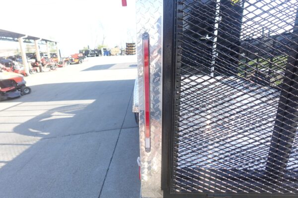 7x20 Black Hybrid Enclosed Trailer ATP Floor (2) 7K Axles - Image 9