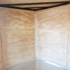 7x20 Black Hybrid Enclosed Trailer ATP Floor (2) 7K Axles - Image 15
