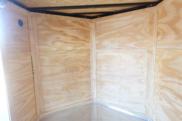 7x20 Black Hybrid Enclosed Trailer ATP Floor (2) 7K Axles - Image 15