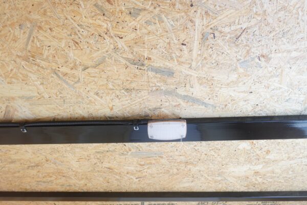 7x20 Black Hybrid Enclosed Trailer ATP Floor (2) 7K Axles - Image 16