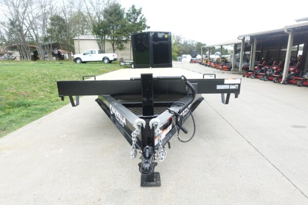 8.5x16 I-Beam Deckover Equipment Trailer 2 7k axles 14k GVWR - Image 2