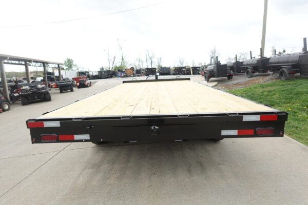 8.5x16 I-Beam Deckover Equipment Trailer 2 7k axles 14k GVWR - Image 8