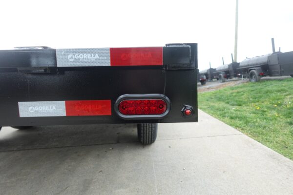 8.5x16 I-Beam Deckover Equipment Trailer 2 7k axles 14k GVWR - Image 10