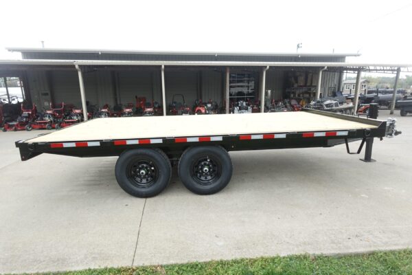 8.5x16 I-Beam Deckover Equipment Trailer 2 7k axles 14k GVWR - Image 12