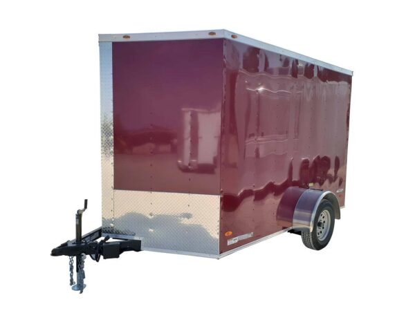 Enclosed Trailer 7' X 10' Brandy Wine Custom Equipment Storage