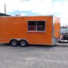 8.5' x 16' Orange Concession Food Trailer - Image 19