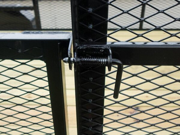 7x20 Dovetail Utility Trailer 2ft Mesh Side with Side Gate (2) 3,500lb Axles - Image 22