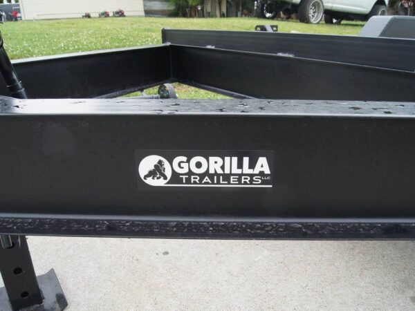 7x16 I-Beam Equipment Trailer with (2) 7K Axles with Stand Up Ramps - Image 8