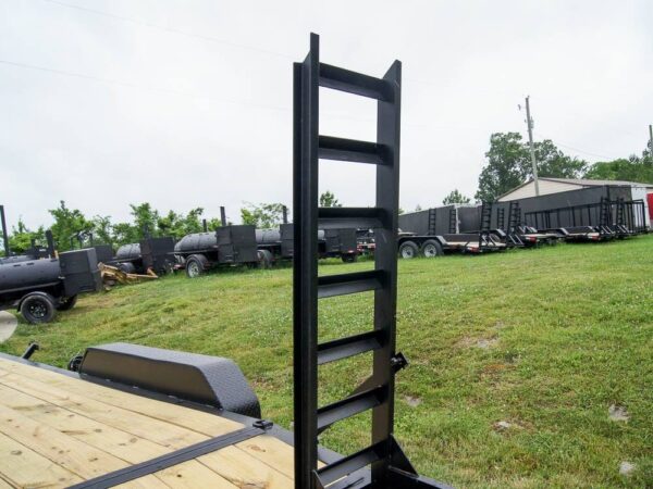 7x16 I-Beam Equipment Trailer with (2) 7K Axles with Stand Up Ramps - Image 13