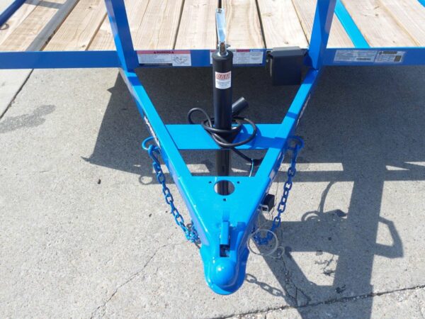 7x16 Utility Trailer Dovetail Powder Coated (2) 3,500lb Axles 7K GVWR - Image 23