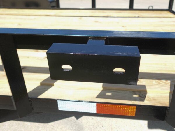 7x16 Utility Trailer Dovetail Powder Coated (2) 3,500lb Axles 7K GVWR - Image 9