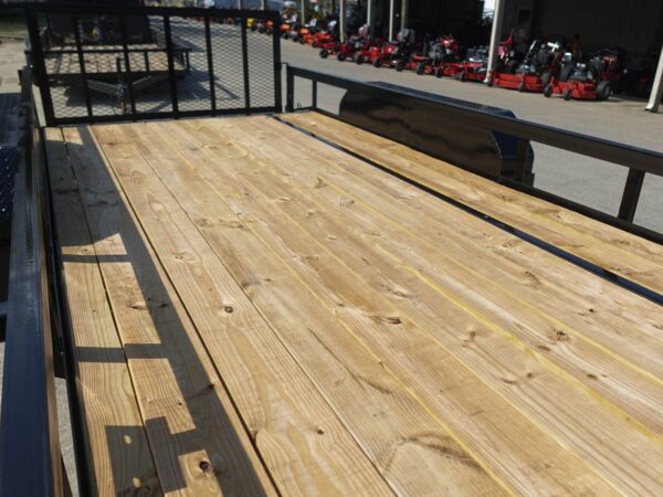 7x16 Utility Trailer Dovetail Powder Coated (2) 3,500lb Axles 7K GVWR - Image 10