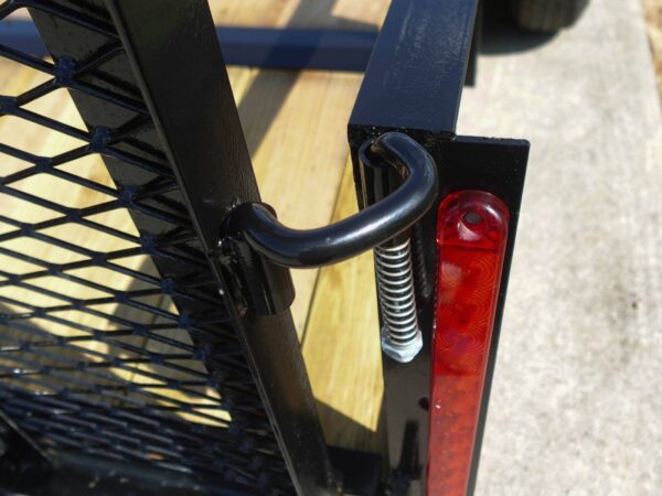 7x16 Utility Trailer Dovetail Powder Coated (2) 3,500lb Axles 7K GVWR - Image 12